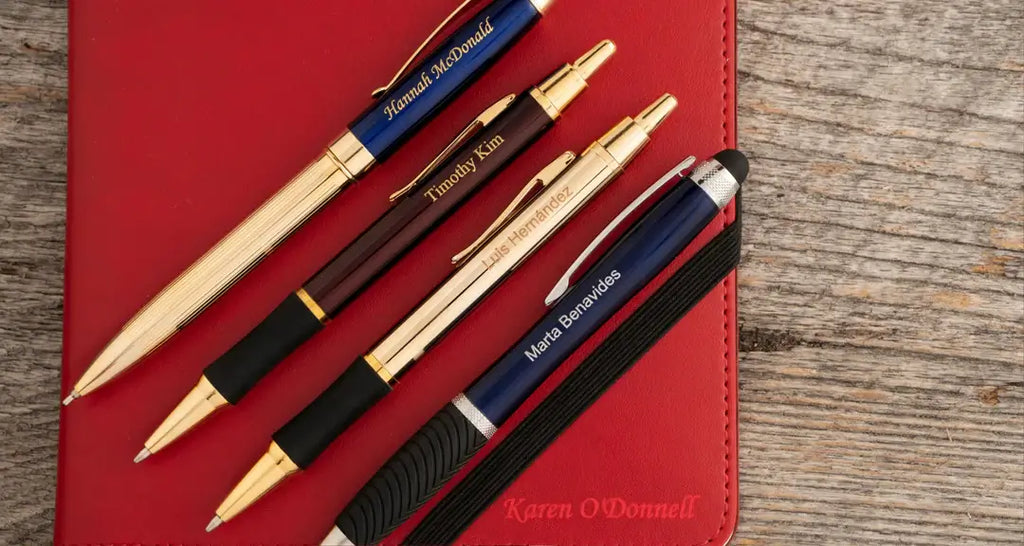 Luxury Ballpoint Pen Writing Set,Elegant Fancy Pens for Signature Colleague  Stud
