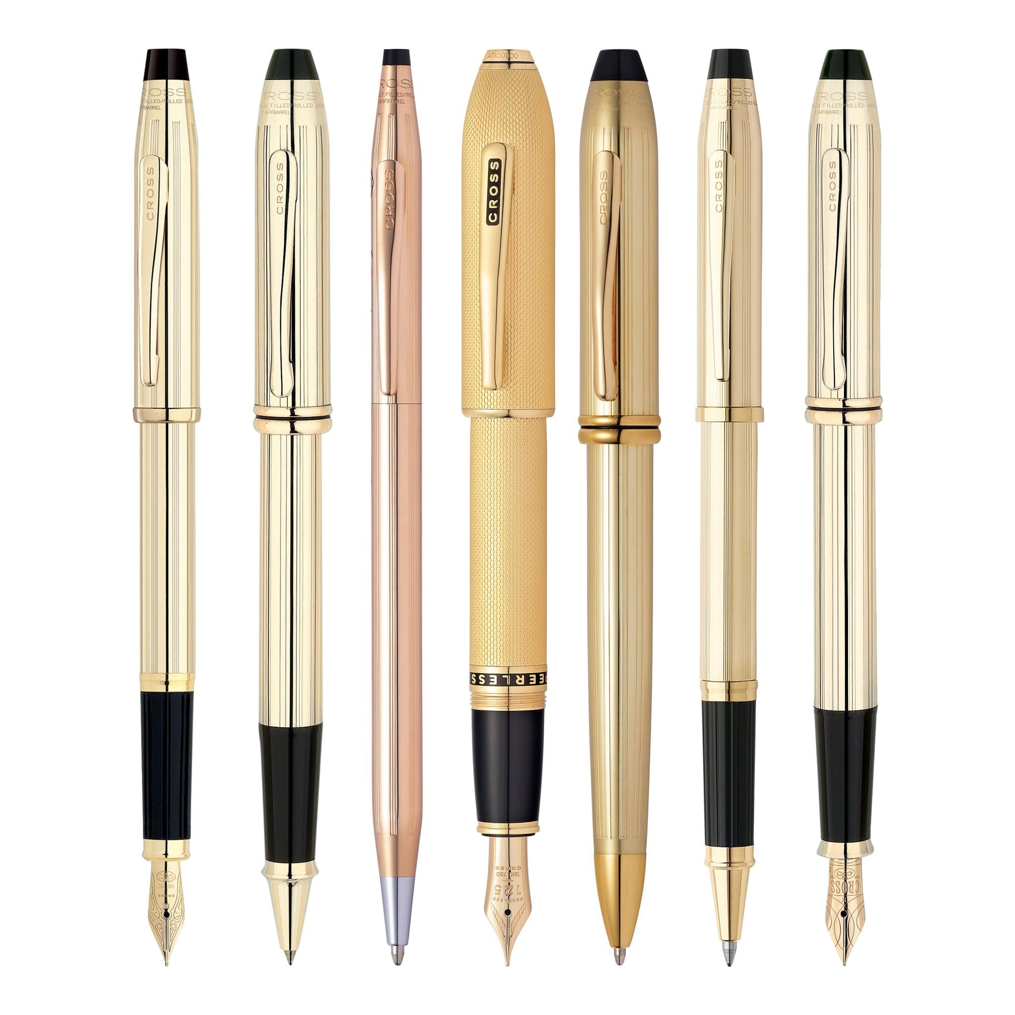 Personalized Cross 10 Karat Plated Gold Pen Pencil Set 450105 - Dayspring  Pens