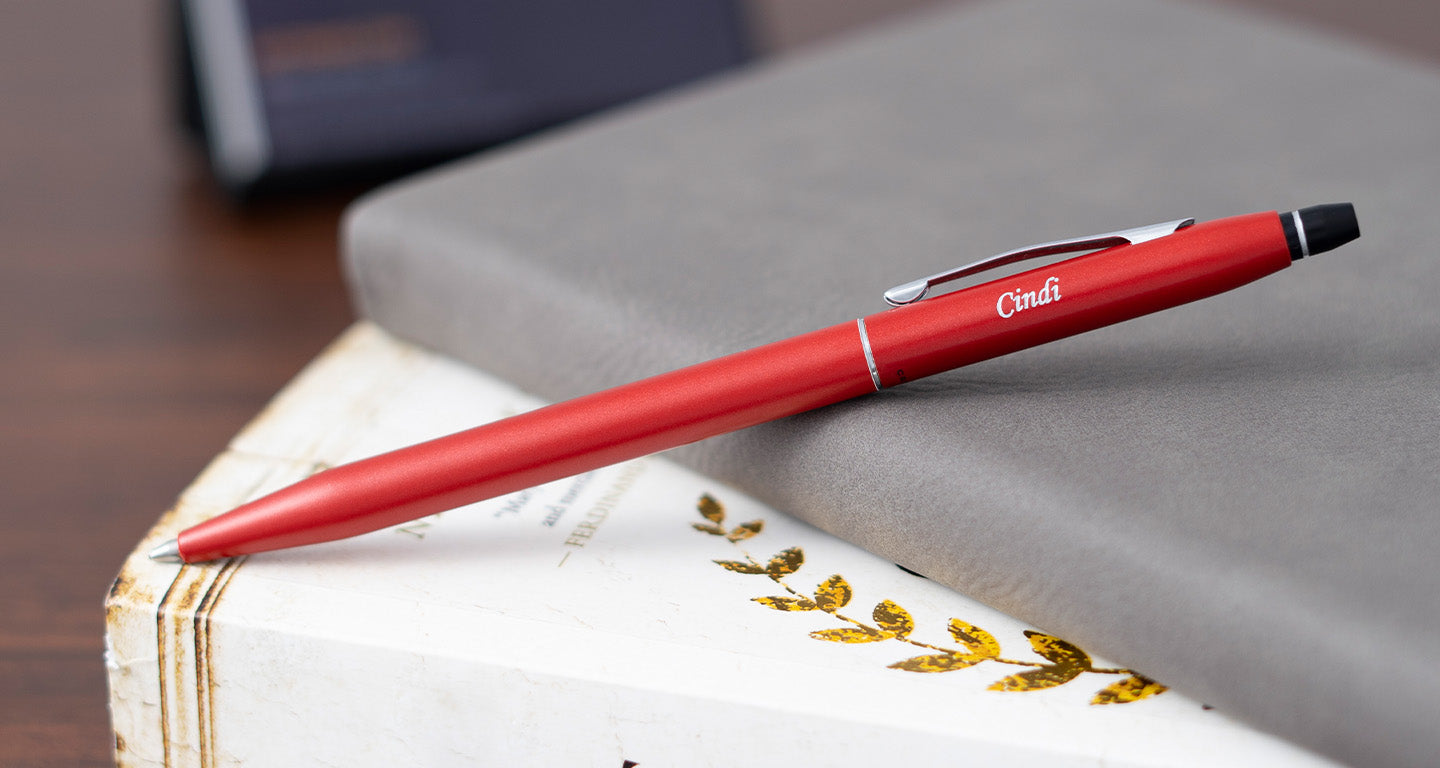 Essence Gel Pen Red w/ Cushion Grip (12/Box) - The CEO Creative