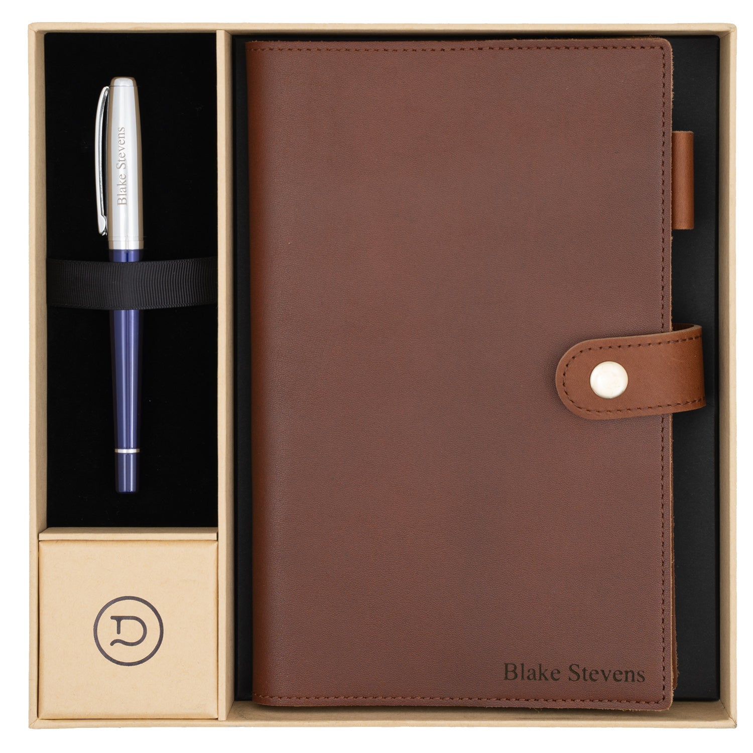 Amazon.com : SHALORY Leather Journal Notebook Gift Set with Luxury Bolt  Action Pen & Gift Box for Men & Women Graduation Travel Diary Writing :  Office Products
