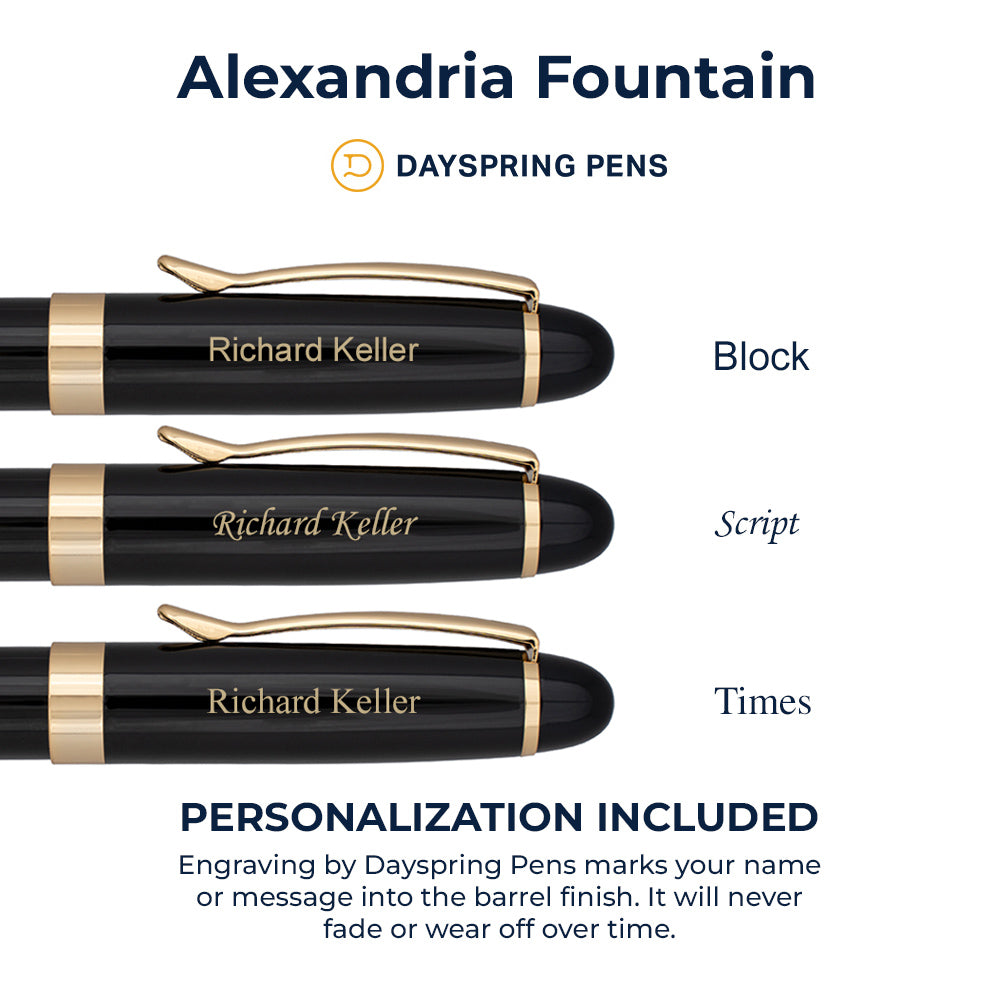Types of Fountain Pen Ink: Elevate Your Writing Experience - Dayspring Pens