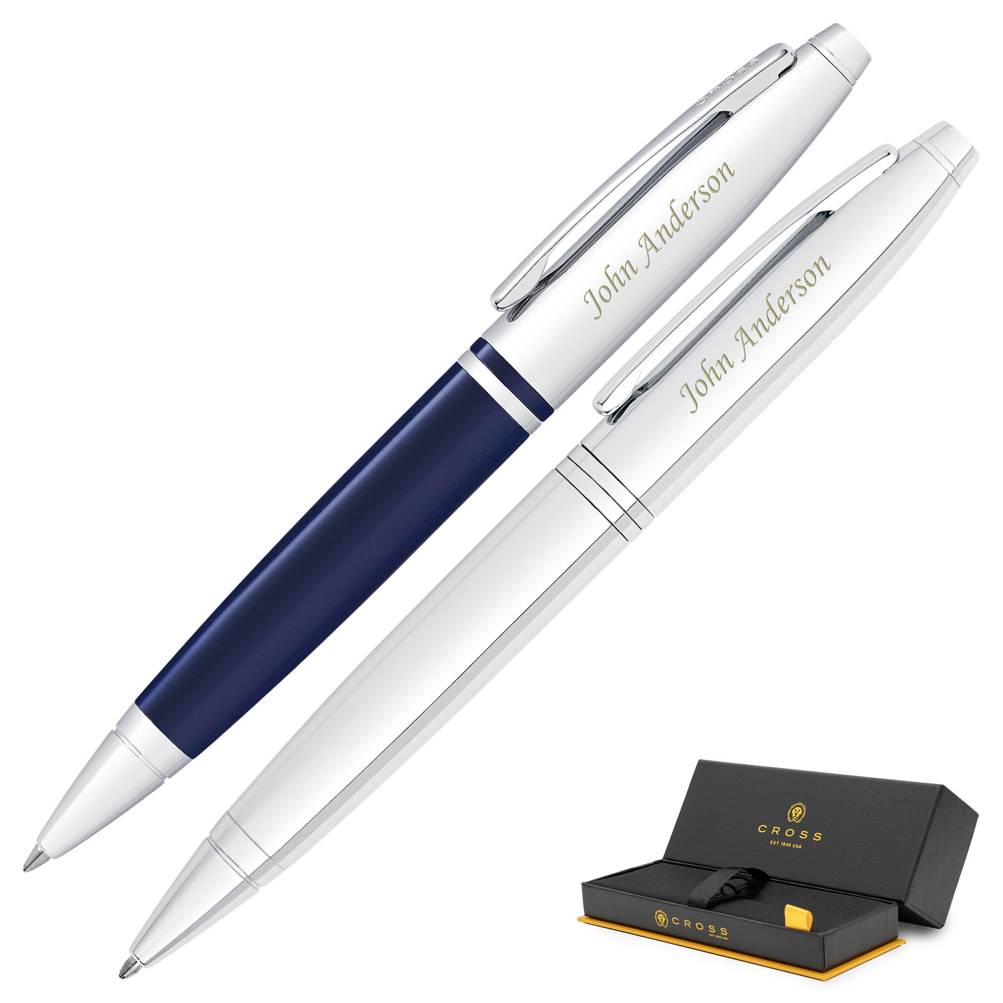 Amazon.com : STREADVE Personalized Custom Pens with Name Engraved Logo Text  Pen, Pack of 10 Customized Smooth Writing Pens Personalization Gift for Men  Women Wedding Office Business Promotion, Purple : Office Products