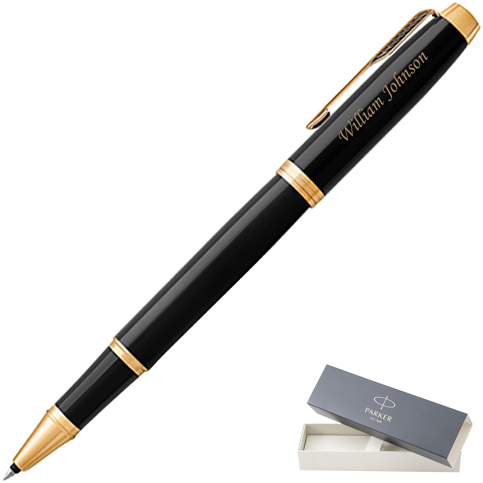 Penagic Luxury Pen, Black Ink Nice Rollerball Pens, Premium Fancy Pens for  Men Women, Professional Office Writing Pens for Journaling, Executive Pen