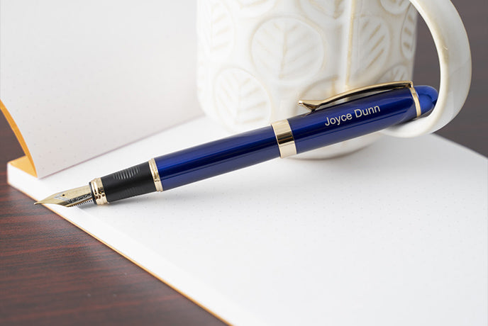 Regatta Sport Ballpoint Pen (Blue/Yellow) - Exquisite Luxury Pen for Men &  Women – Perfect for Office, Business, School, Gifts, Journaling, Autographs